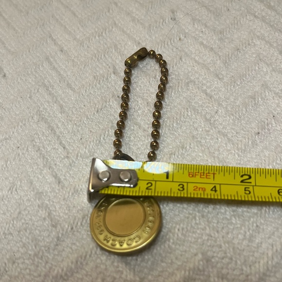 Coach Medallion Bag Tag - Picture 3 of 7